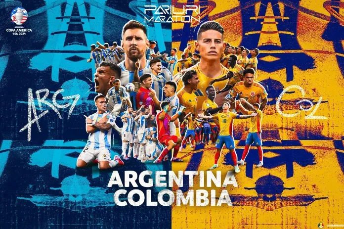 Argentina vs Columbia <br>Copa America <br>15 Iulie 2024