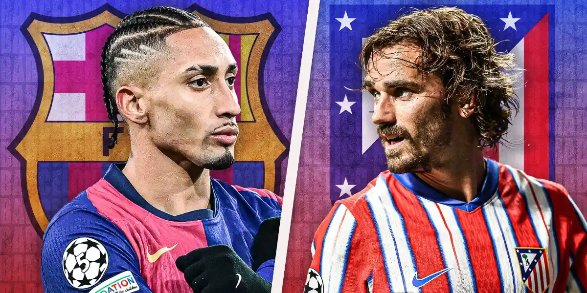 Barcelona vs Atl Madrid <br>Spania - Copa del Rey <br>25 Feb 2025