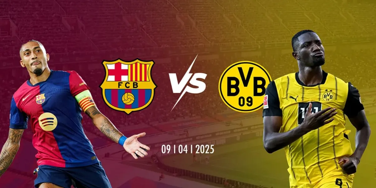 Barcelona vs Dortmund <br>Liga Campionilor <br>09 Aprilie 2025