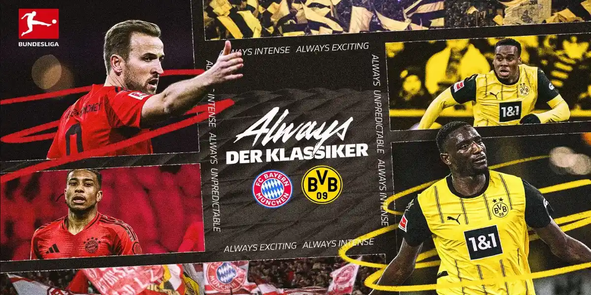 Bayern M vs Dortmund <br>Germania - Bundesliga <br>18 Octombrie 2025