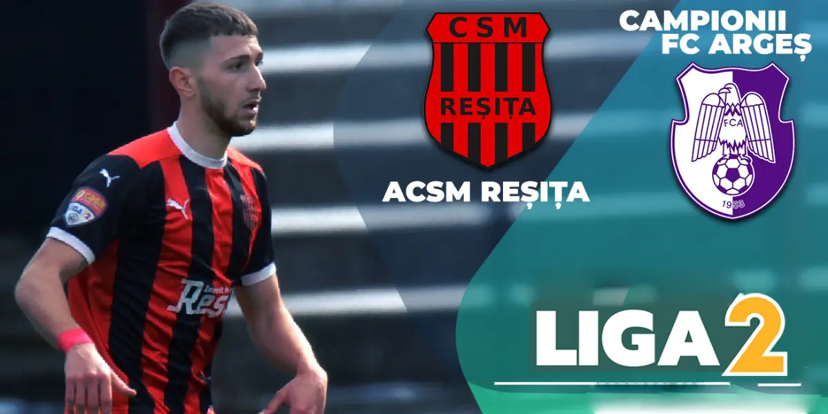 CSM Resita vs FC Arges <br>Romania - Liga 2 <br>09 Aprilie 2025