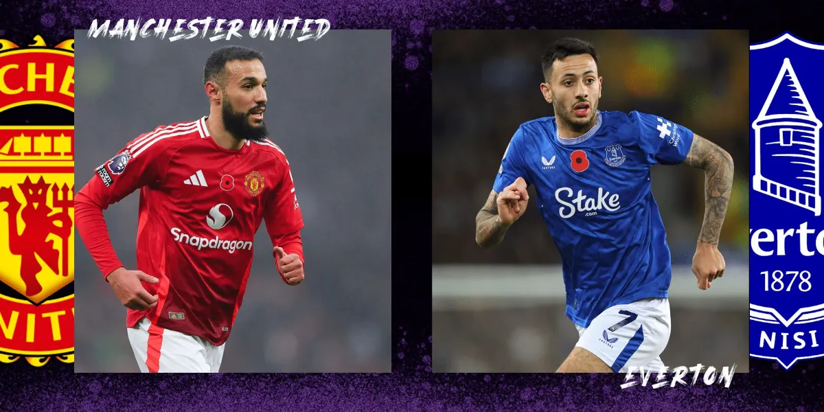 Manchester United vs Everton <br>Premier League <br>24 Noiembrie 2025