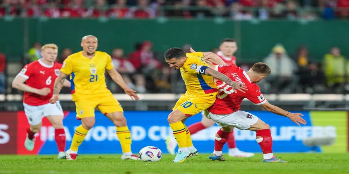 Romania vs Austria <br>CM 2026 - Calificari <br>12 Octombrie 2025