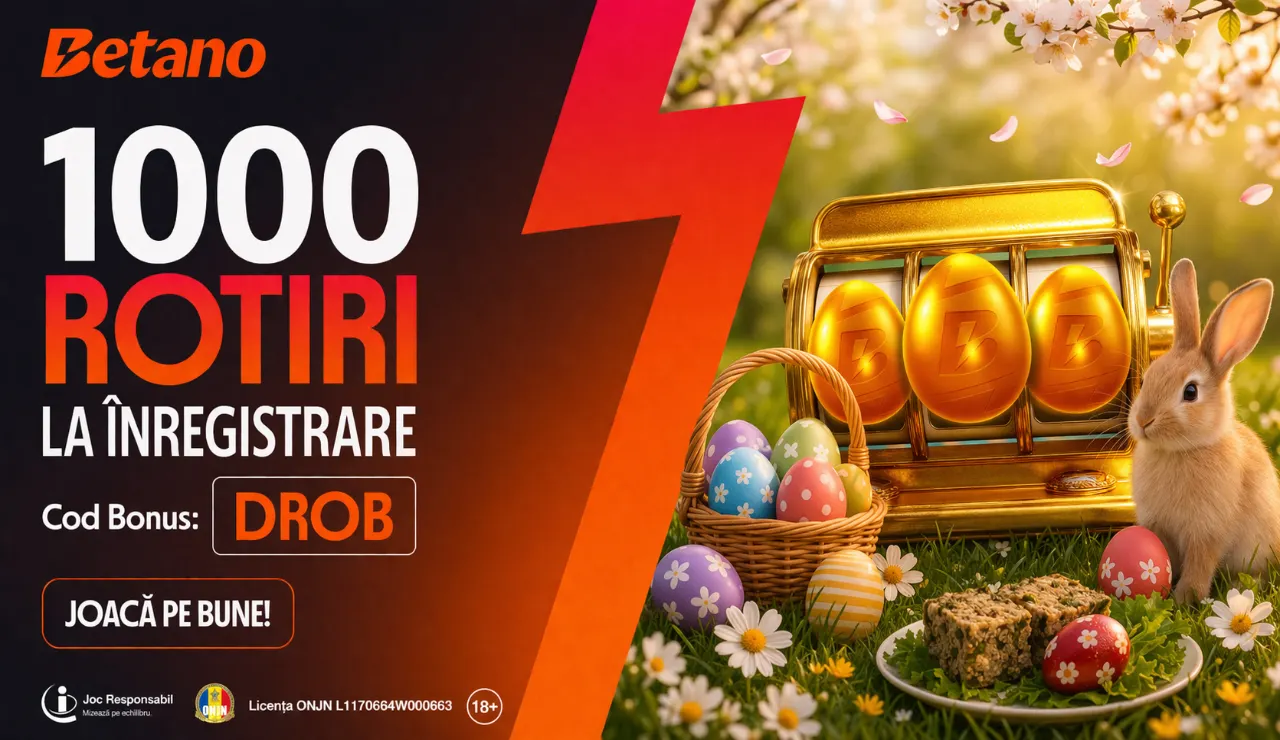 Betano - 1000 Rotiri Gratuite