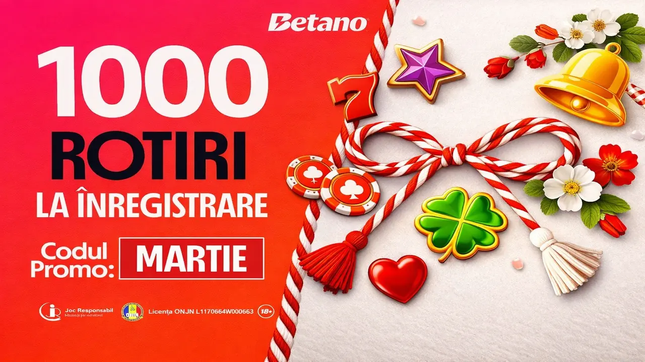 Betano - 1000 Rotiri Gratuite
