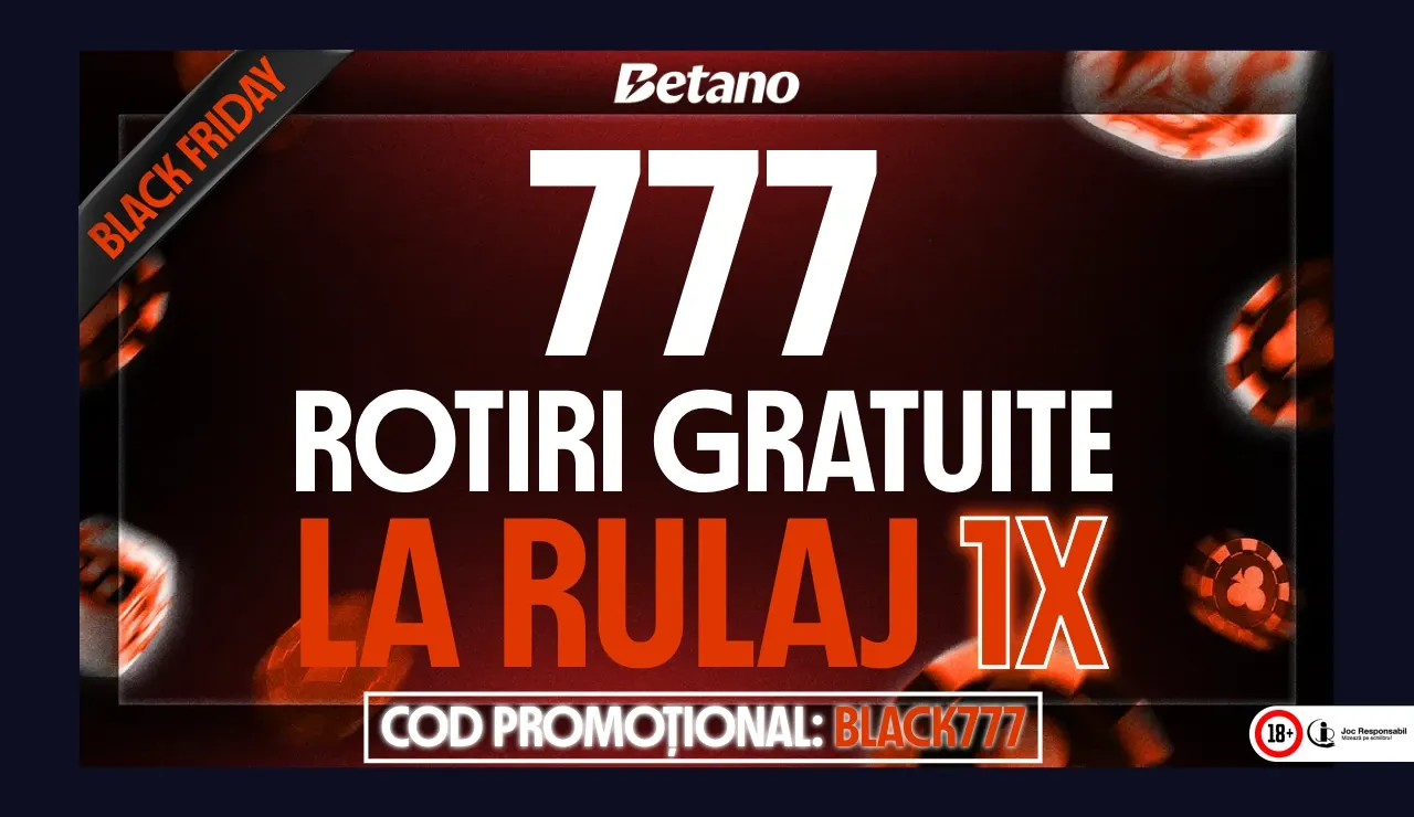 Betano - 777 Rotiri Gratuite