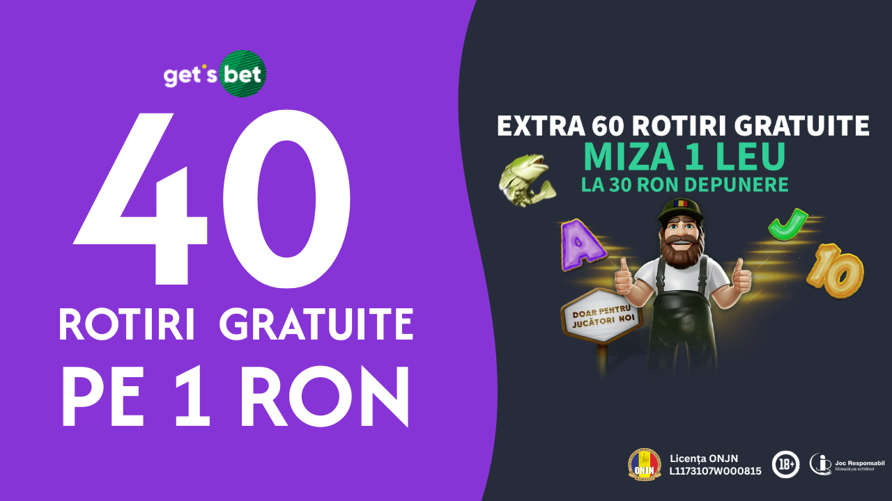 Gets Bet - 40 Rotiri Gratuite