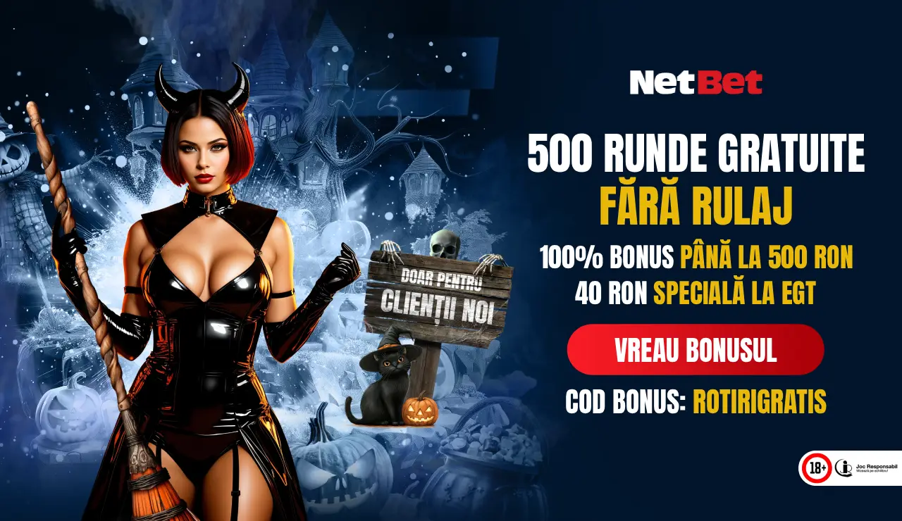 NetBet - 200 Rotiri Gratuite Fără Rulaj