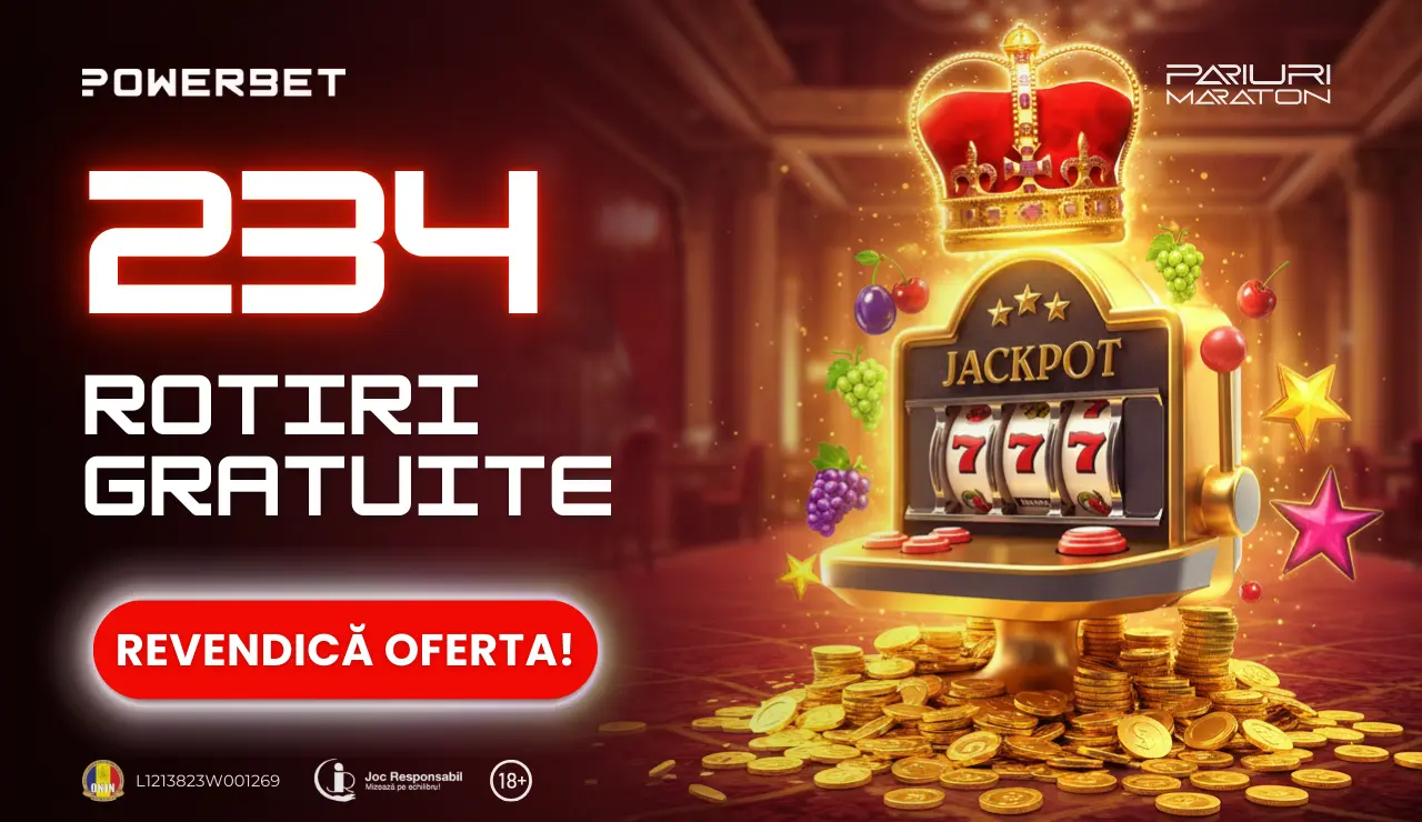 Powerbet - 234 Rotiri Gratuite