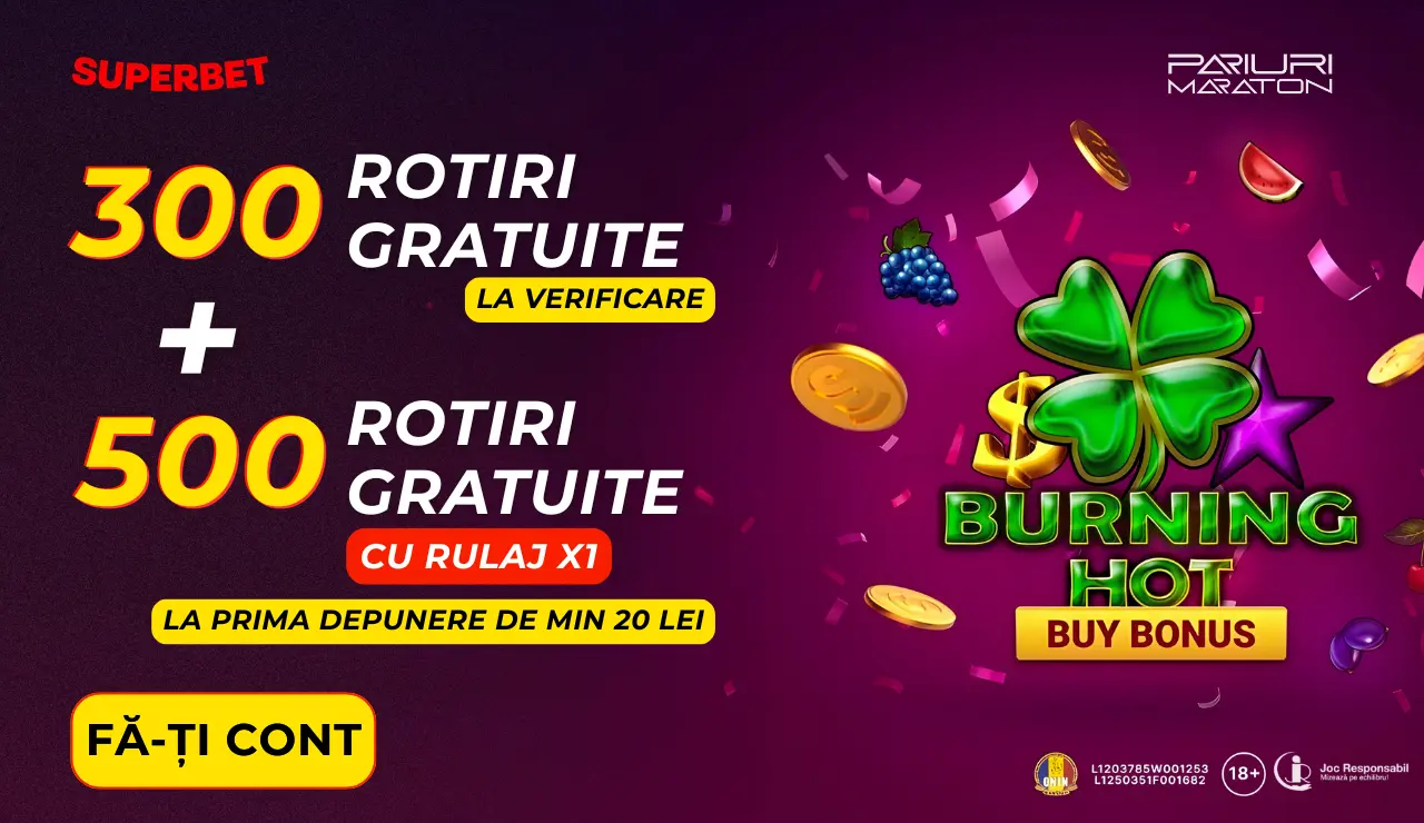 Superbet - 800 Rotiri Gratuite
