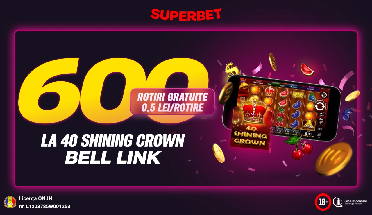 Superbet - 600 Rotiri Gratuite