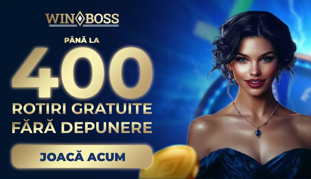 Winboss Bonus Fără Depunere: Până la 400 Rotiri Gratuite la Validare