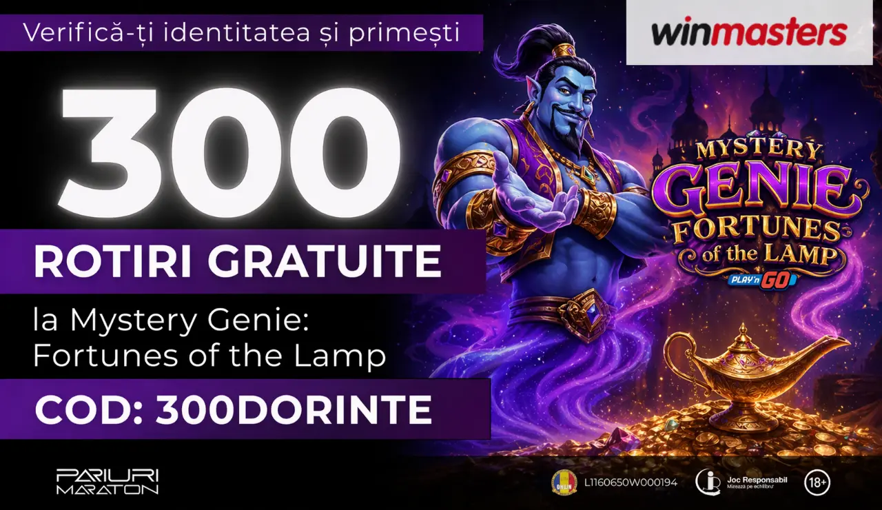 Winmasters - 300 Rotiri Gratuite