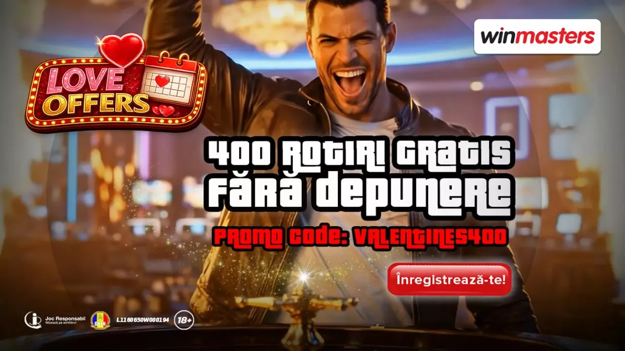 Winmasters - 400 Rotiri Gratuite
