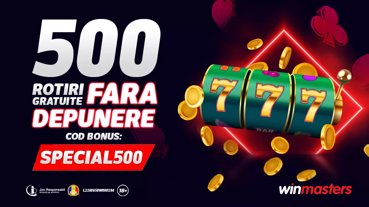 Winmasters - 500 Rotiri Gratuite