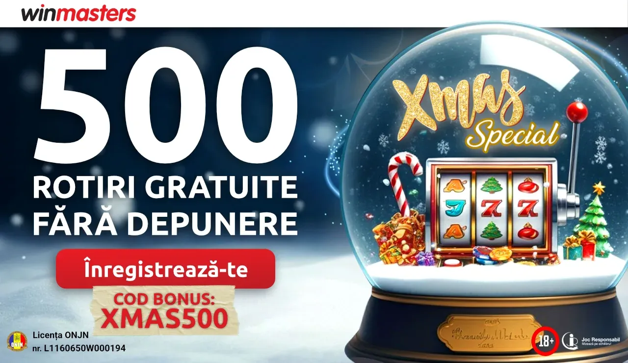 Winmasters - 500 Rotiri Gratuite