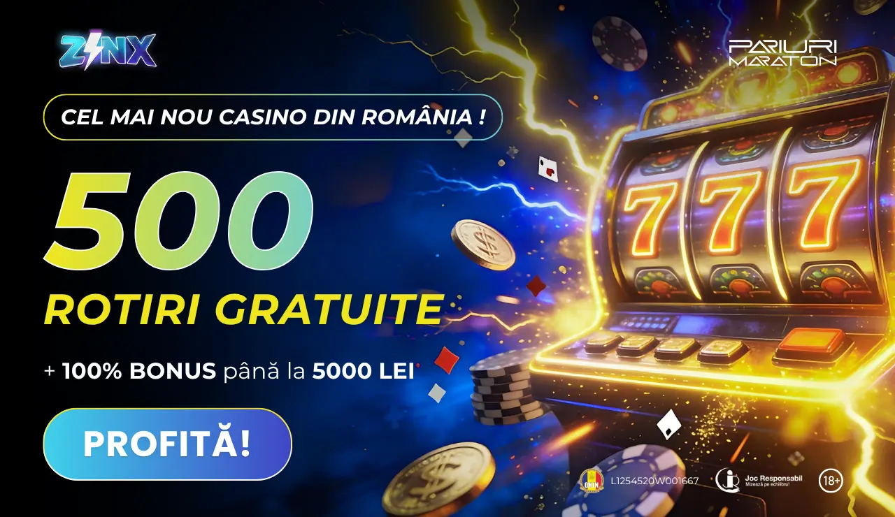 Zinx Bonus - 250 Rotiri Gratuite