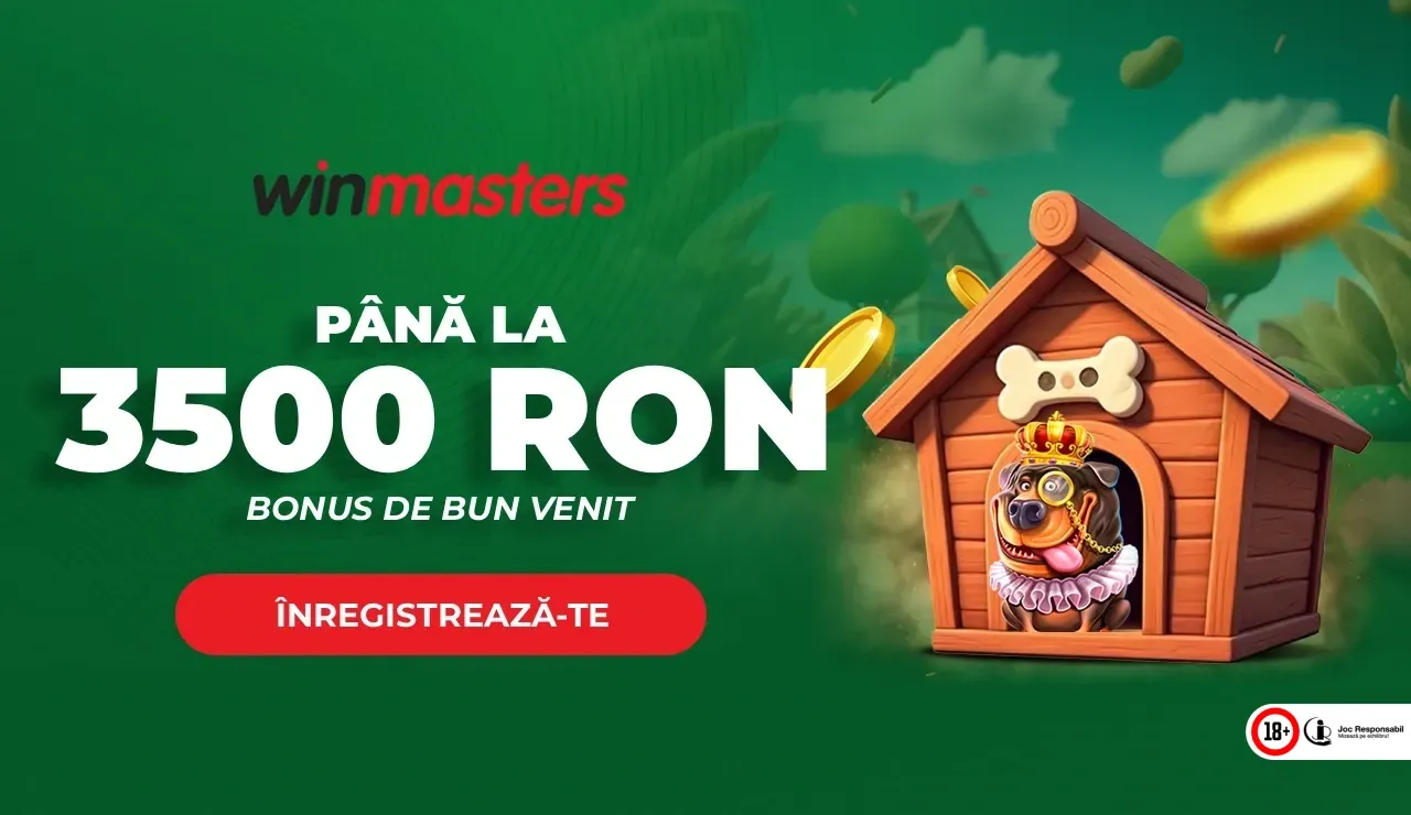 Winmasters Bonus: Până la 3500 RON