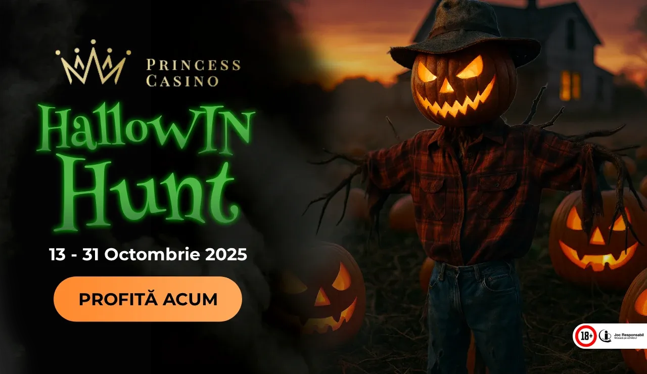 HalloWIN Hunt Princess Casino - vânează-ți norocul de Halloween!