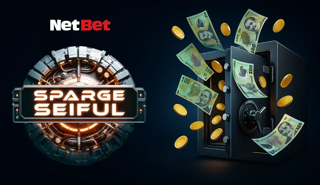 Sparge Seiful NetBet - Promoția care poate aduce până la 20.000 RON CASH