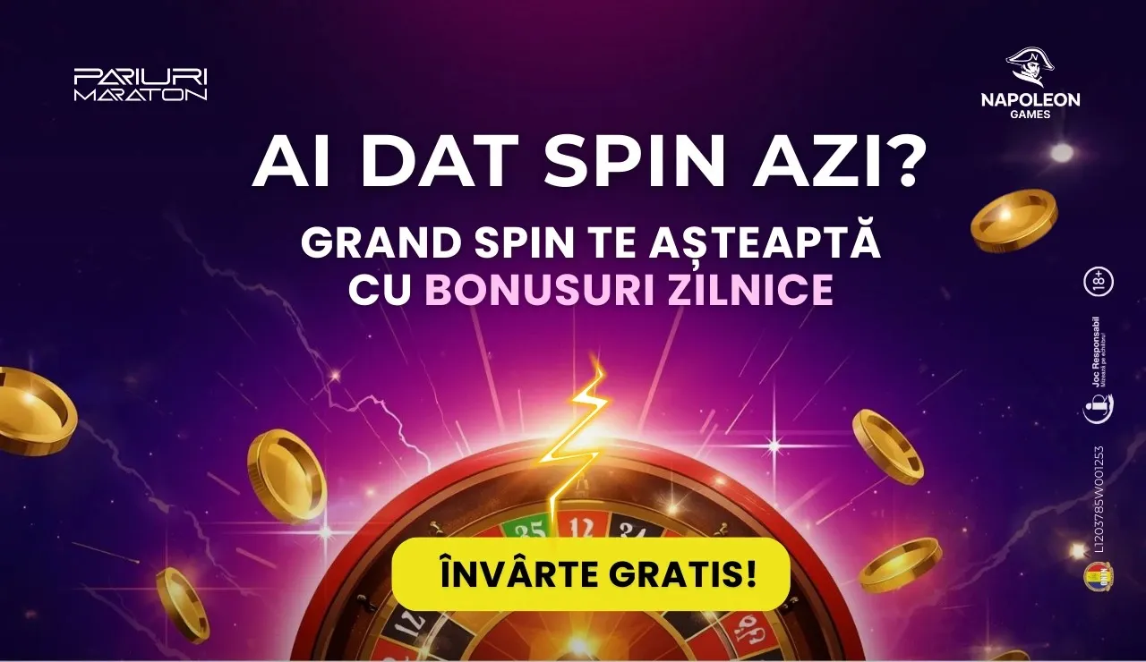 Grand Spin Napoleon Games – Premii zilnice fara depunere