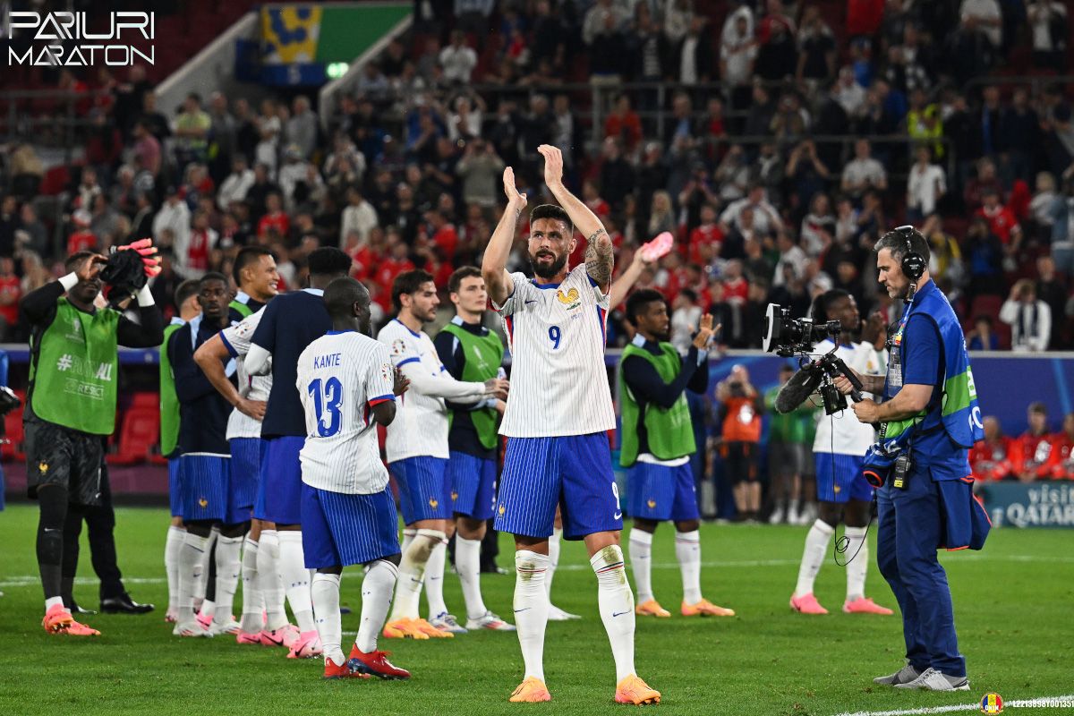Franta vs Polonia <br> EURO 2024 - Gr.D <br> 25 Iunie 2024