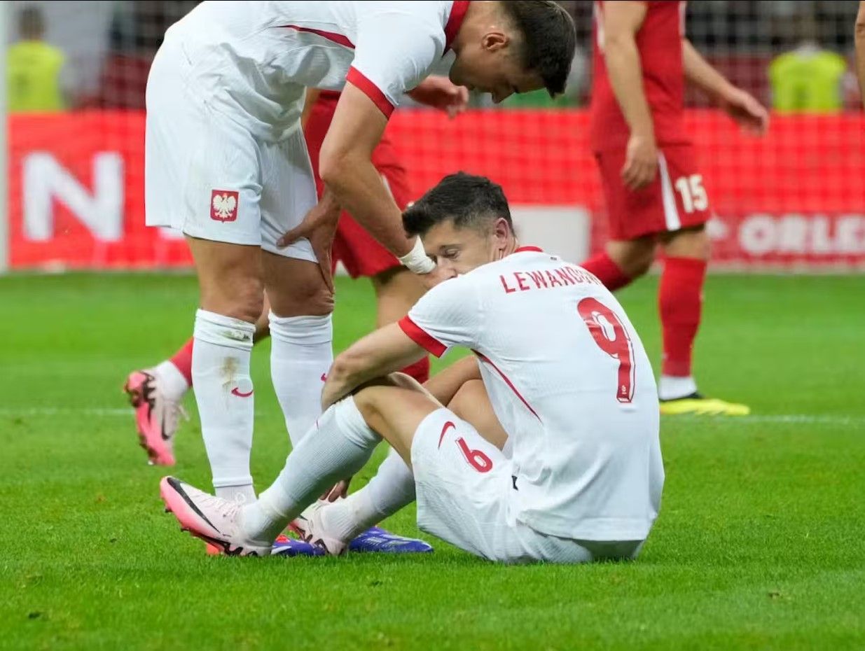 Lewandowski Accidentare Inainte de Euro 2024