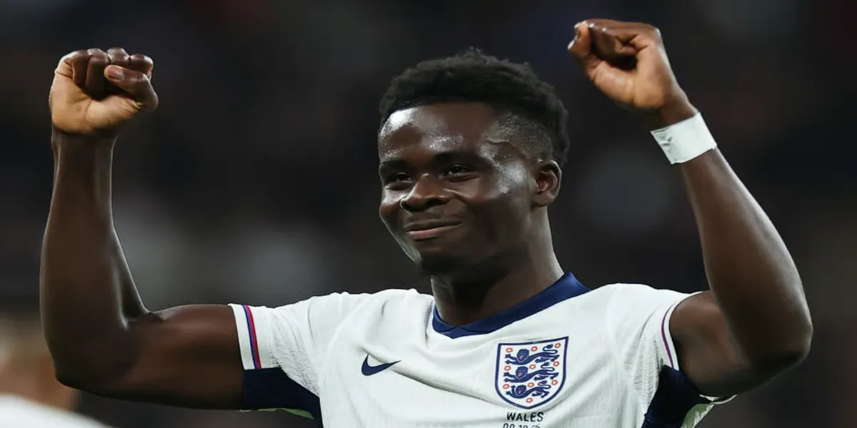 Bukayo Saka isi stabileste un nou obiectiv pentru nationala Angliei