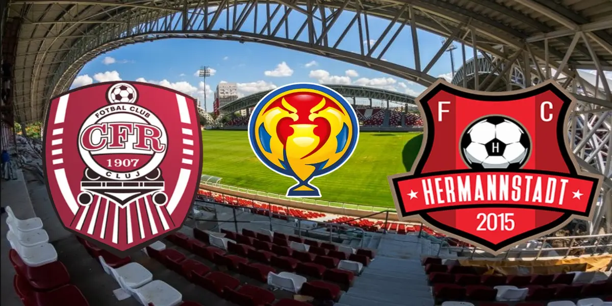 cfr cluj si fc hermannstadt cupa romaniei 2025