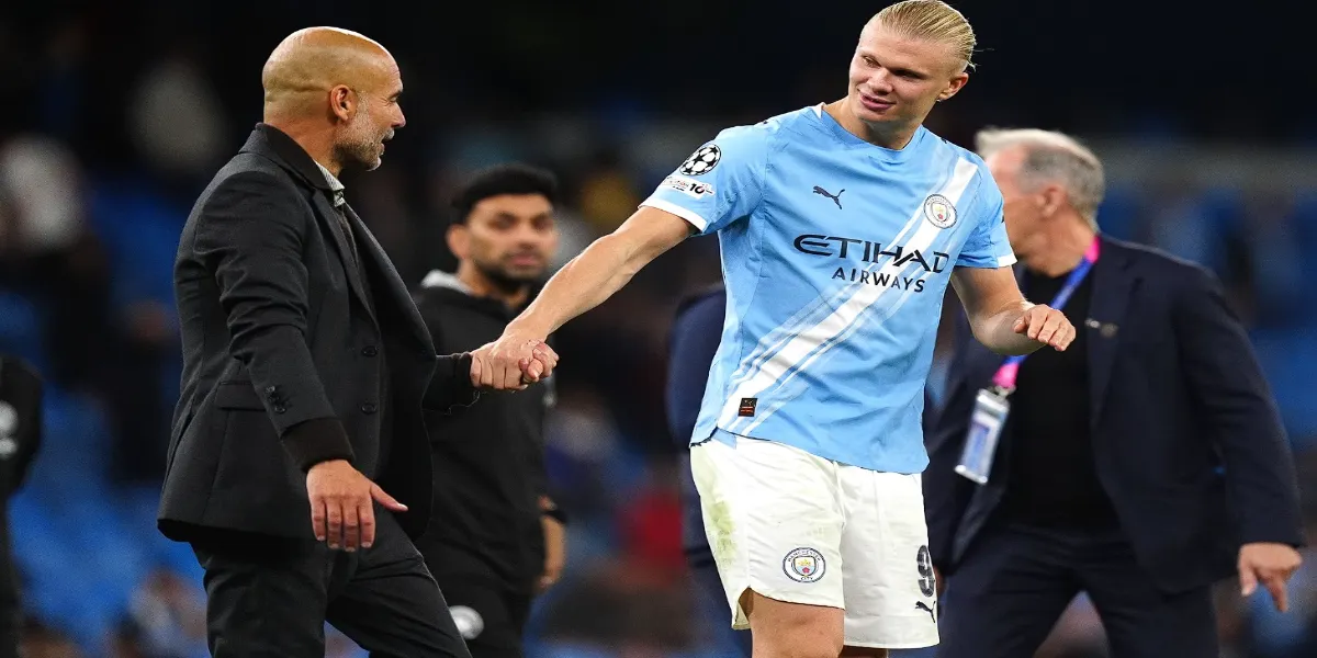 Guardiola vrea ca Haaland sa doboare recordul de goluri in UCL