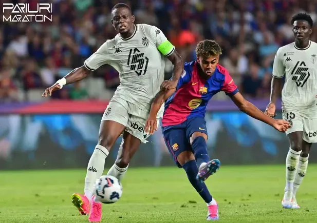 Lamine Yamal record pentru Barcelona dupa meciul cu Monaco