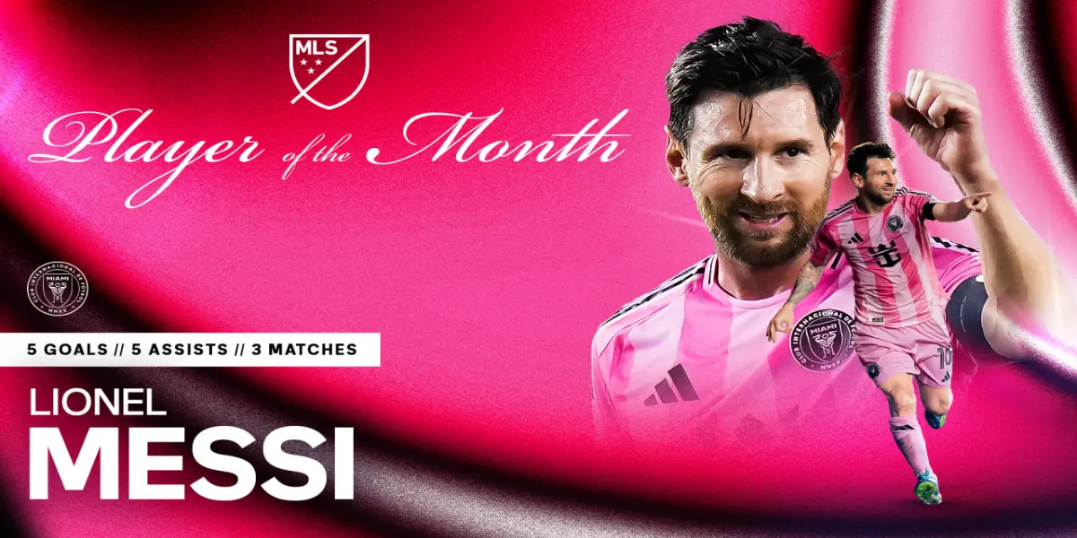 Messi, desemnat jucatorul lunii in MLS dupa un sezon exceptional
