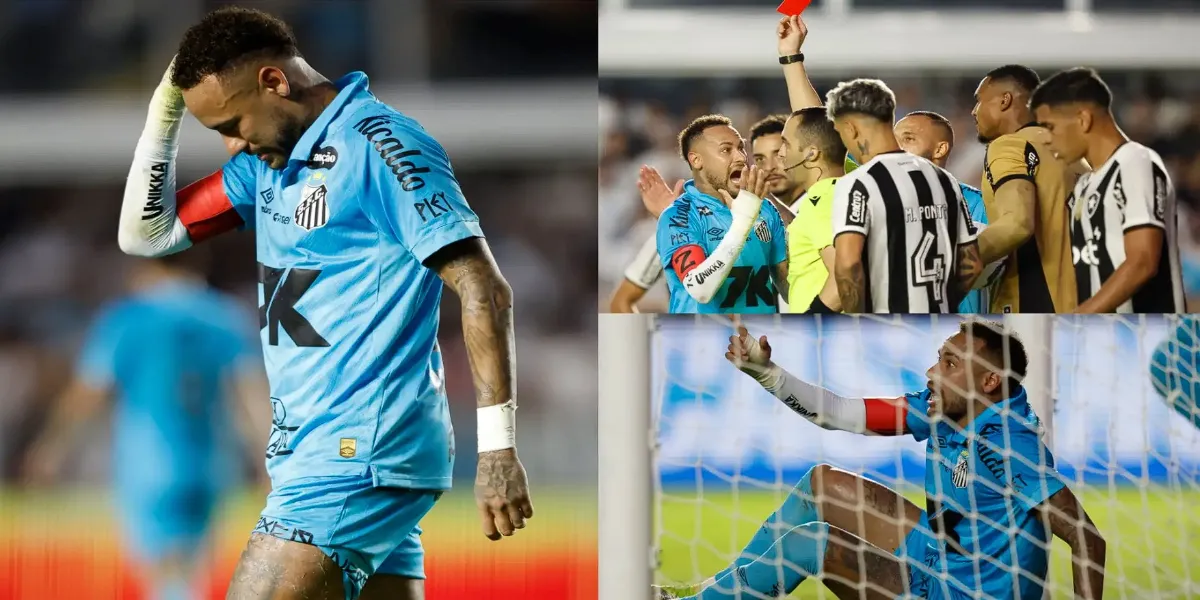 Neymar eliminat in posibilul sau meci de adio de la Santos