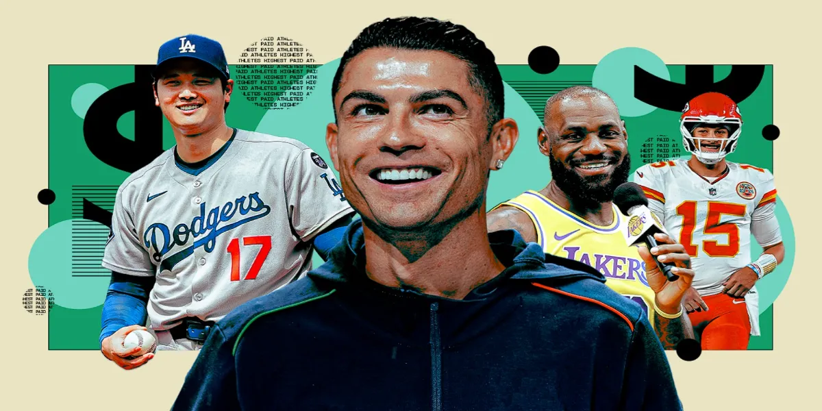 Ronaldo conduce topul celor mai bine platiti 100 de sportivi in 2025